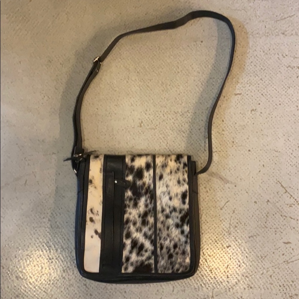 100% Cow Hide Leather Travel Bag